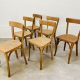 6 Baumann bistro chairs