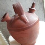 Old jar in terra cotta