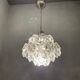 Cut crystal light pendant by kinkeldey, 1970s