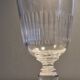 2 Verres a eau/Vin anciens à fines cotes - Cristal de Baccarat