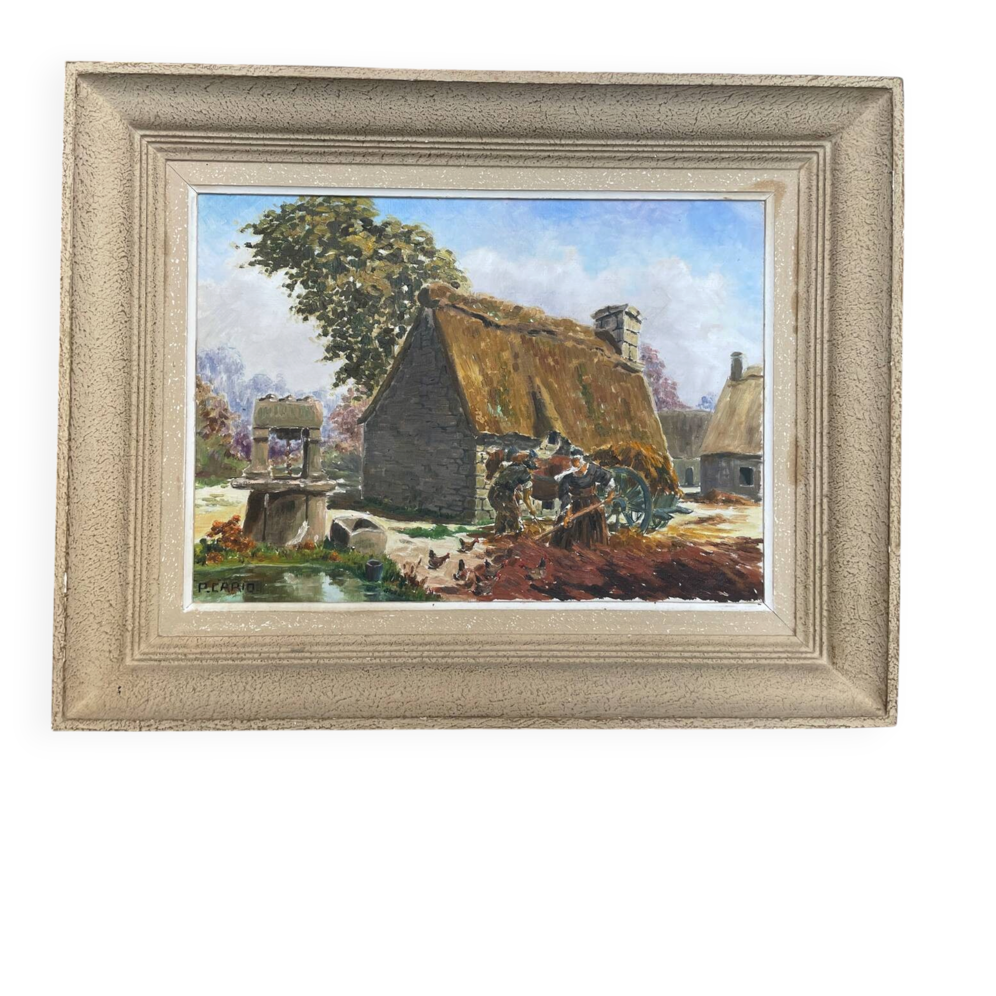 Oil on canvas Pierre Cario