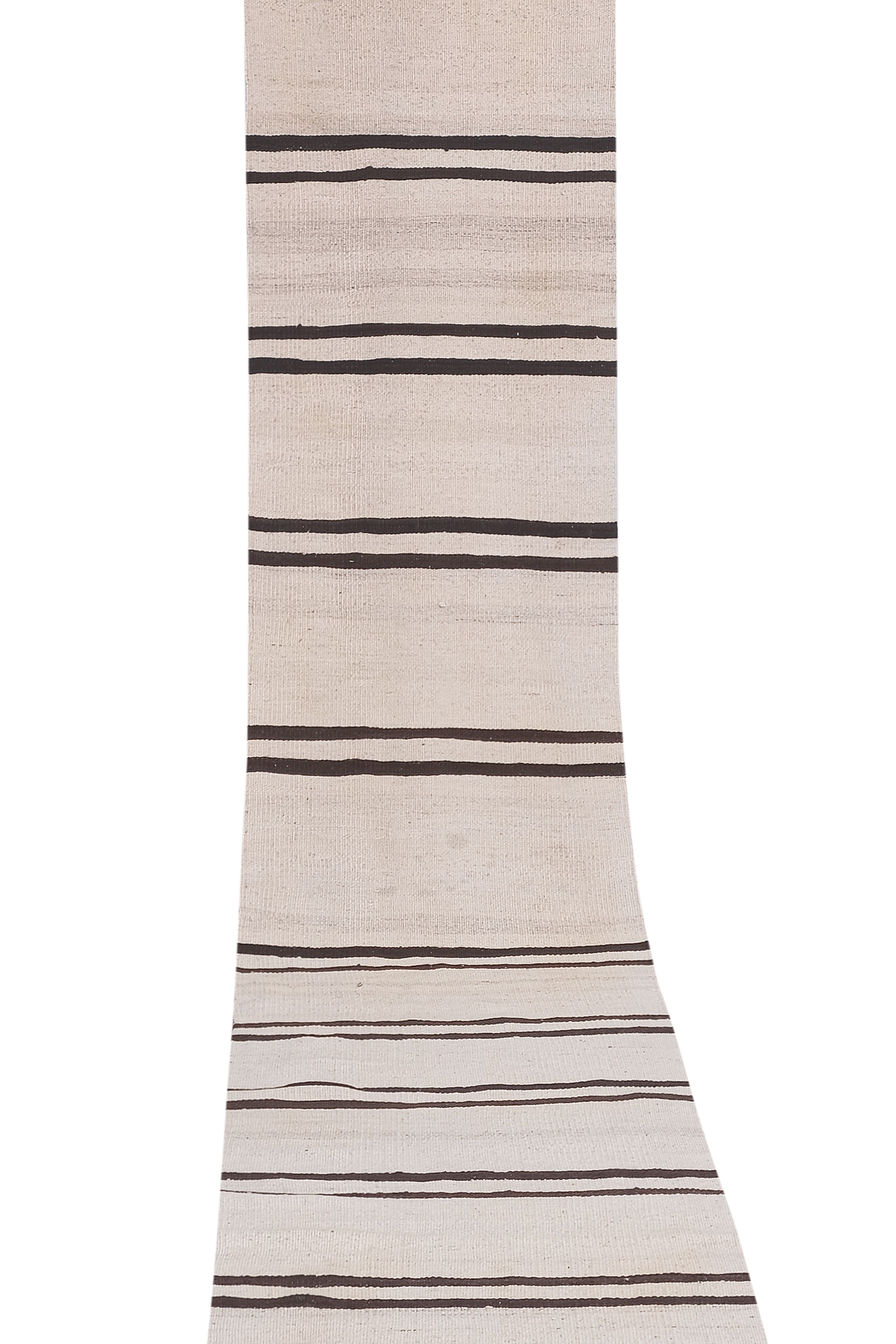 Vintage Turkish rug from Oushak, hand-woven 63x452 cm