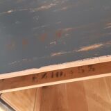 Old metal and wood desk