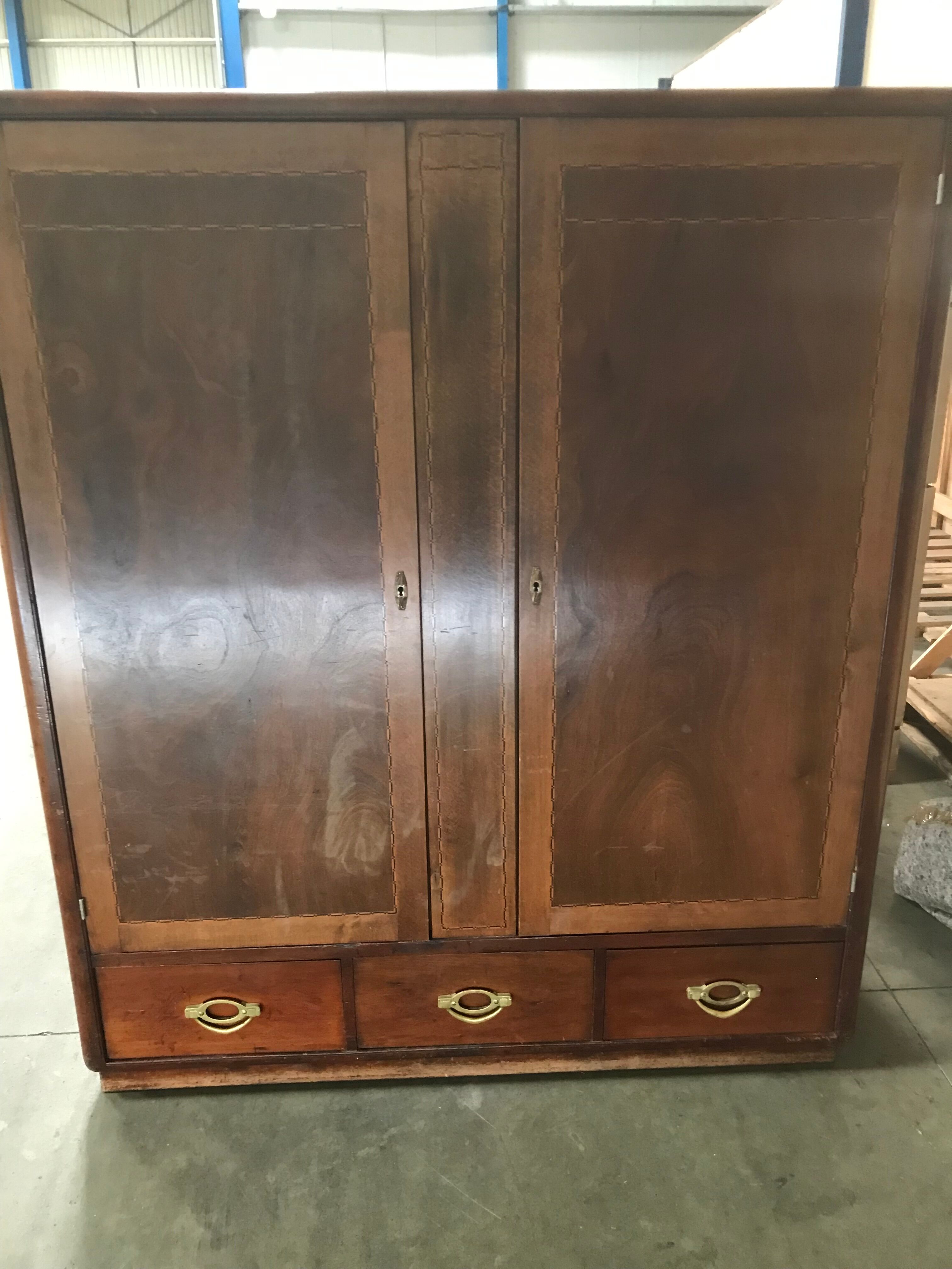 Young man's wardrobe