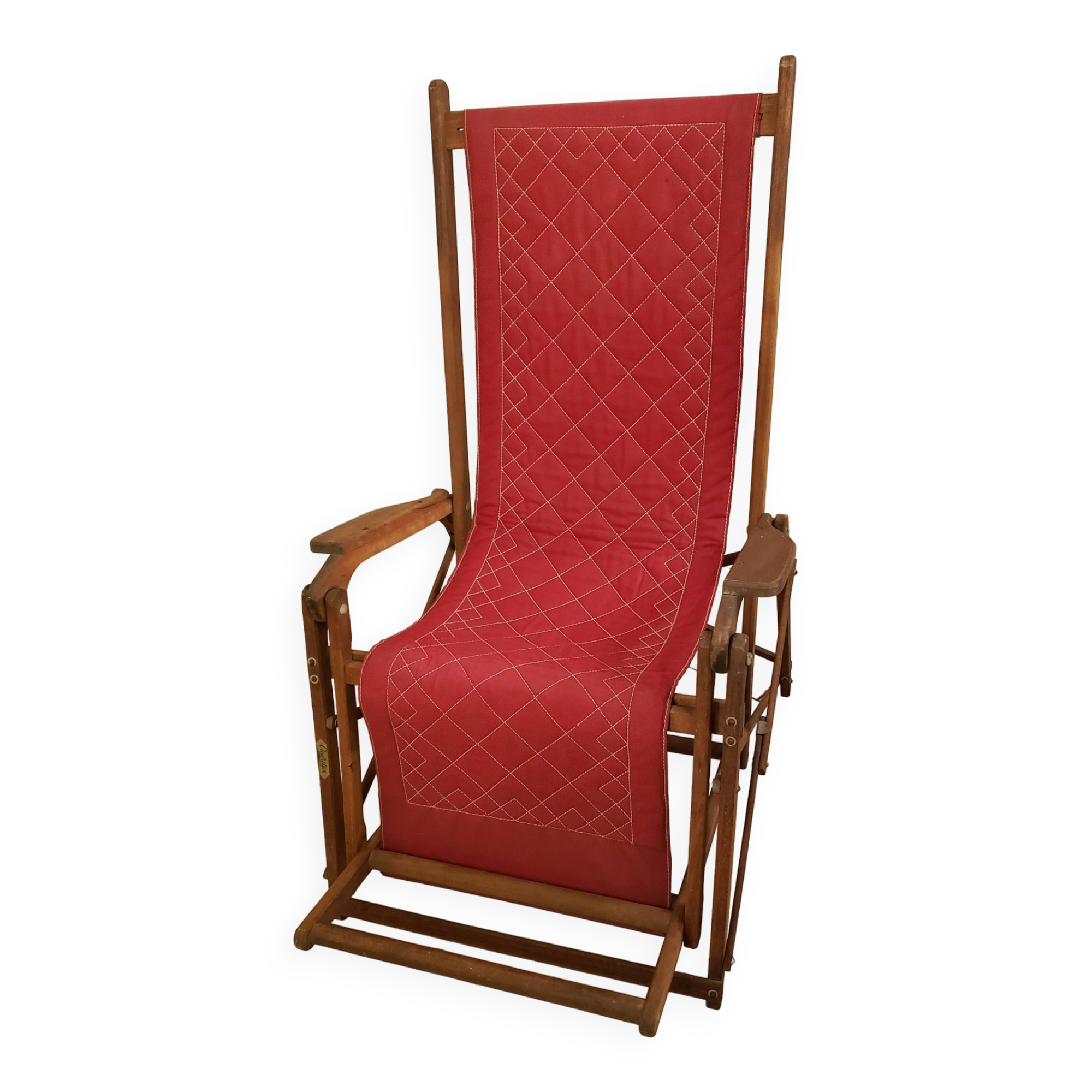 CLAIRITEX folding liner deck chair