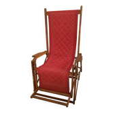 Chaise longue de paquebot pliante CLAIRITEX