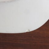 Set 6 flat plates vintage earthenware from Longchamp geometric decoration