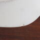 Set 6 flat plates vintage earthenware from Longchamp geometric decoration