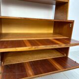 Secrétaire en noyer par Franz Ehrlich pour Hellerau, années 1950