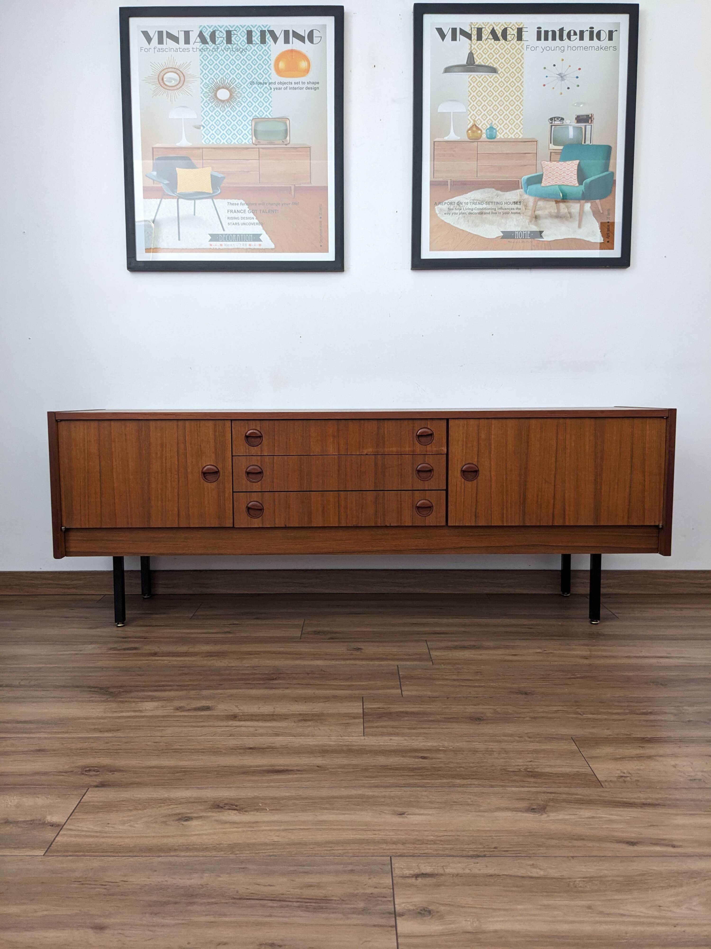 Enfilade vintage design scandinave
