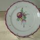 Earthenware plate from Les Islettes, late 19th century.