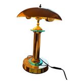 Banker mushroom desk lamp