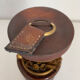 Vintage cigarette holder 1960 Longchamp horse leather - 11 x 10 cm