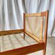 Danish teak bed by Peter Hvidt and Orla Mølgaard for Soborg Møbler.