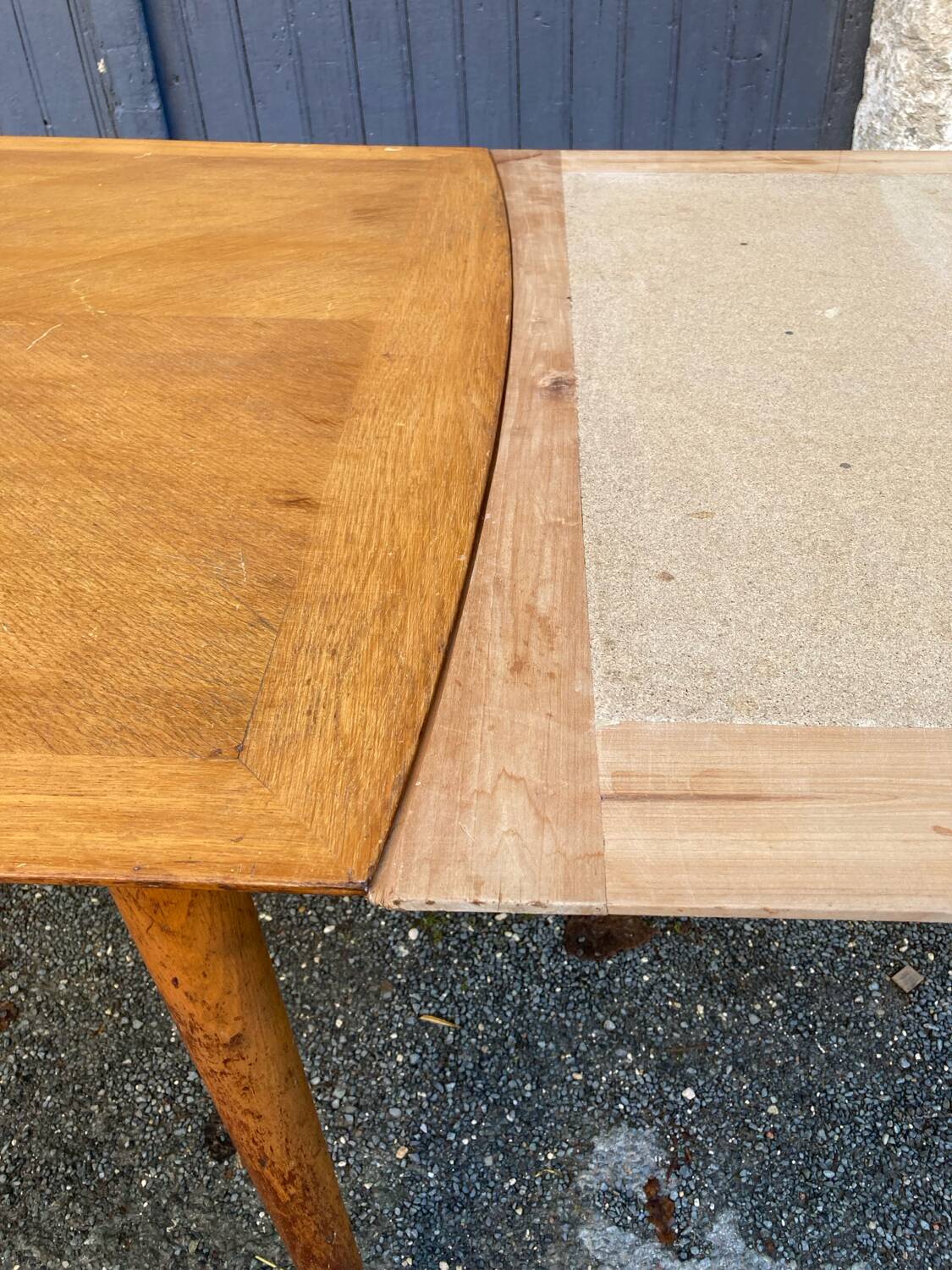 Large vintage Scandinavian style table