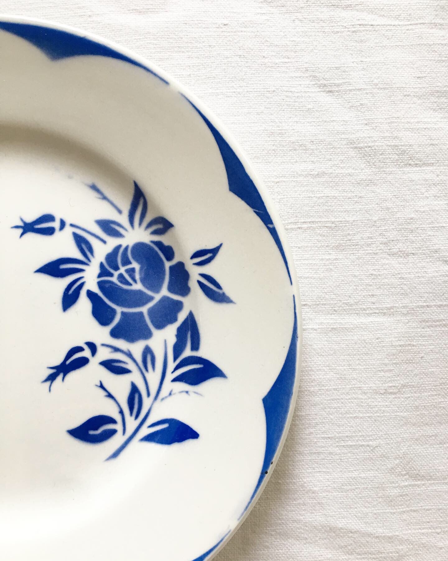 6 plates for dessert digoin Corsica