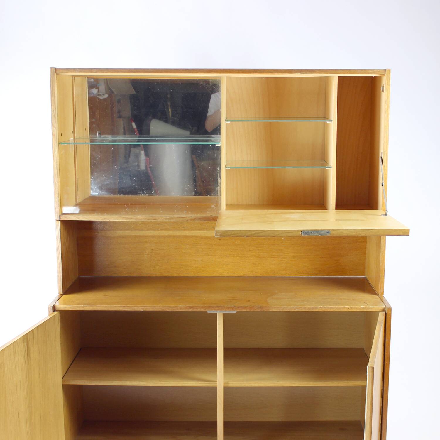 Tall Bar Sideboard U 460 By Jiri Jiroutek For Interier Praha, 1960s