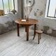 Round oak table 1950