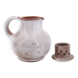 Stoneware teapot by Jeanne and Norbert Pierlot, Ratilly, 1960s