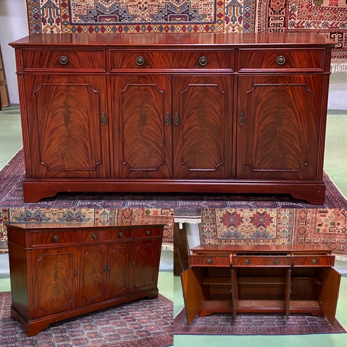 English mahogany line - 50s