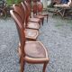 Chaises style Louis XVI en acajou x 6