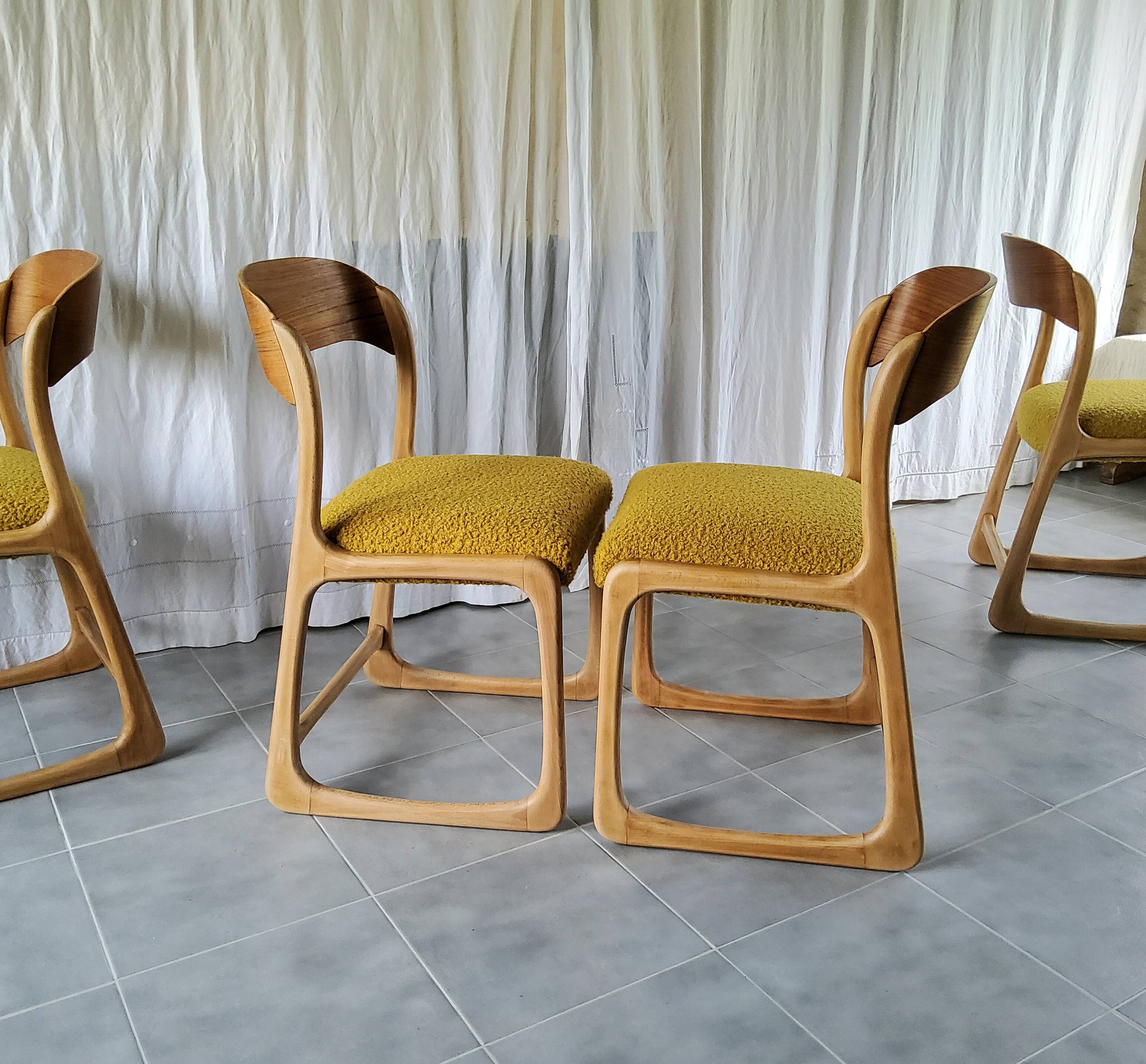 Baumann Sled Chair Set