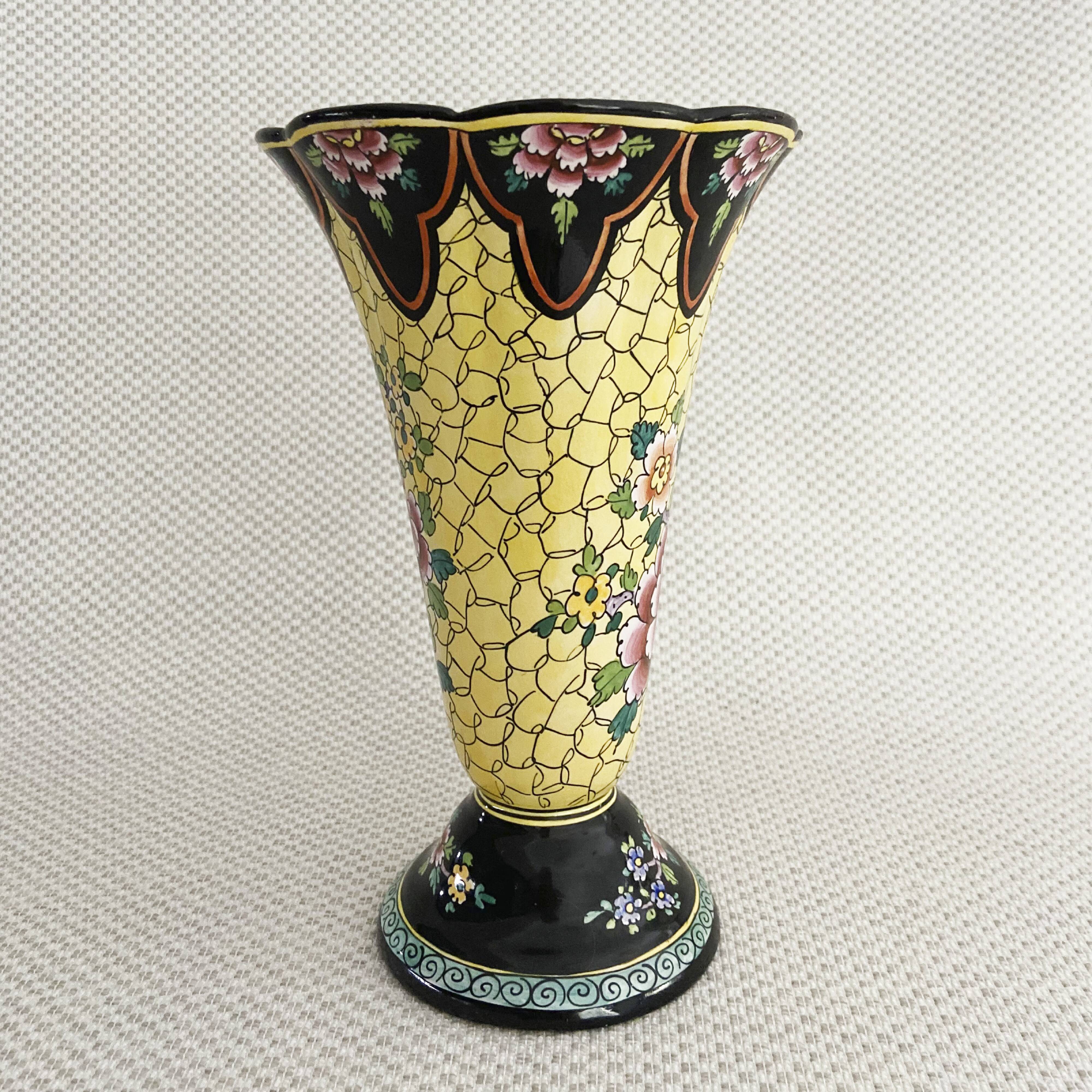 Clamecy Earthenware Vase – Roger Colas, Numbered and Signed
