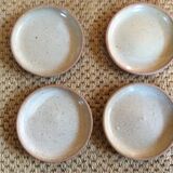 Set of 7 stoneware plates