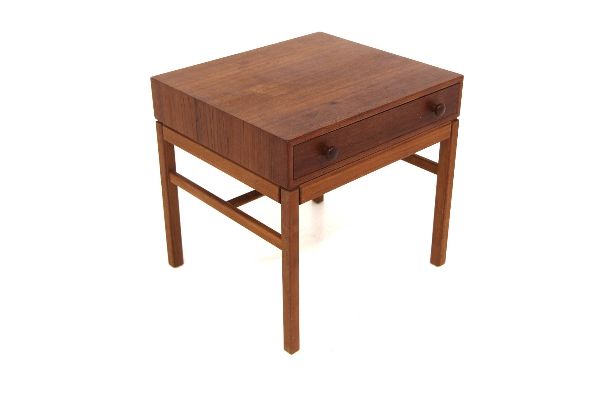 “Casino” teak bedside table, Engström & Myrstran, Sweden, 1960