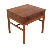 “Casino” teak bedside table, Engström & Myrstran, Sweden, 1960