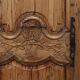 Pair of two Antique French Provincial hand carved doors, ca. 1880