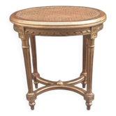 Gilded wooden bench
