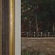 Signed 20th Century Rustic Landscape Painting the Smedepoort Bruges, Belgiu