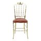 Vintage Chiavari Chair Italian Design Brass 50s