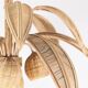 Lustre « cocotier » en rotin