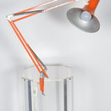 Lampe d'architecte orange