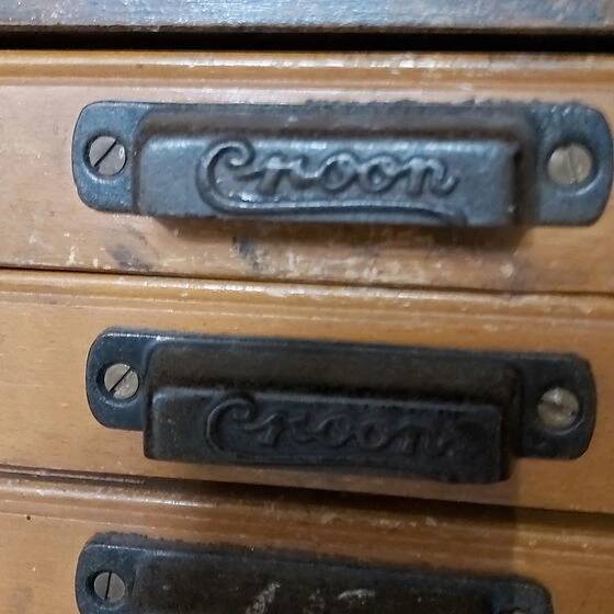 Printing furniture from the 1930s by Croon.