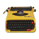 Brother Yellow Typewriter
