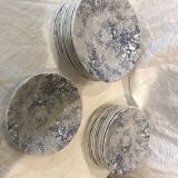 Series of 25 plates Italian