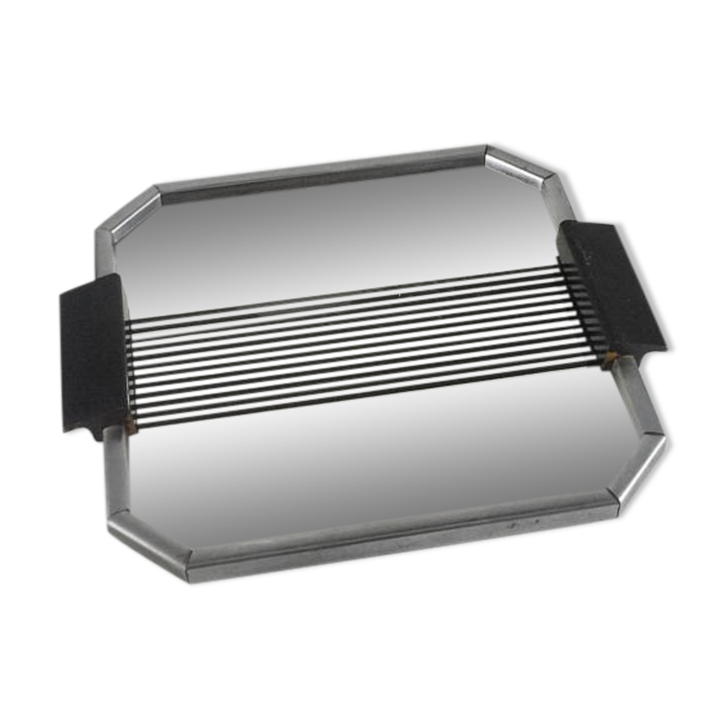 Art deco mirror tray