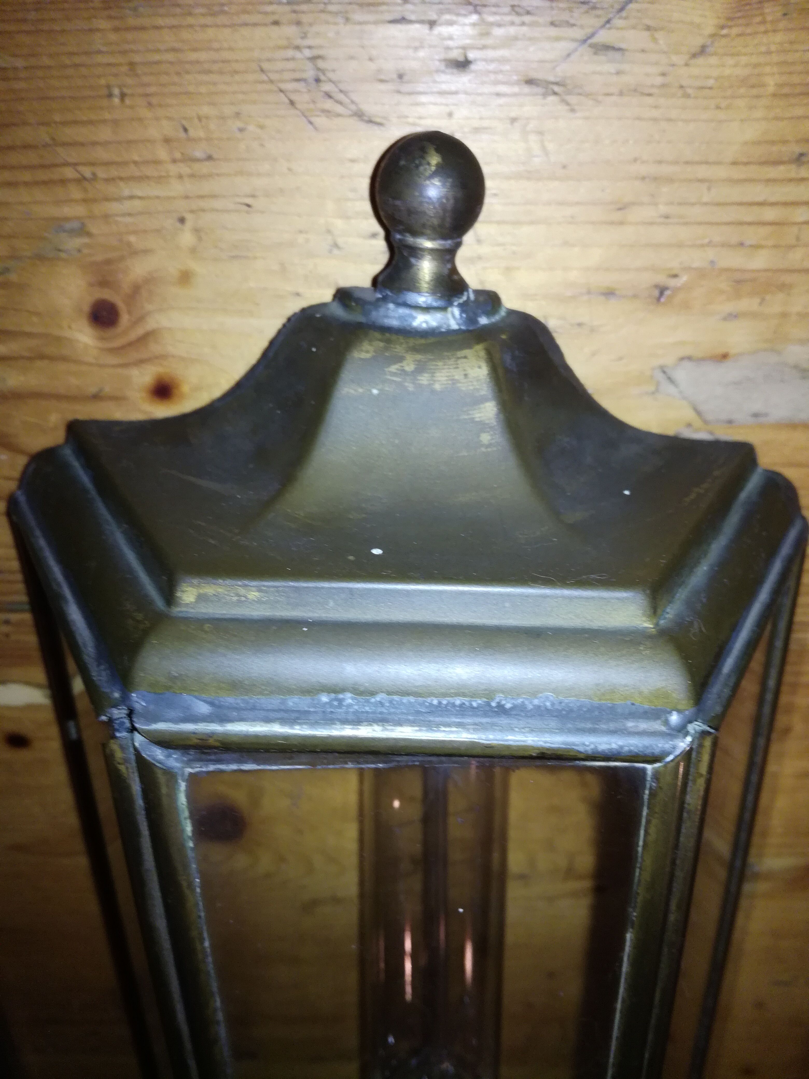Two old sconces