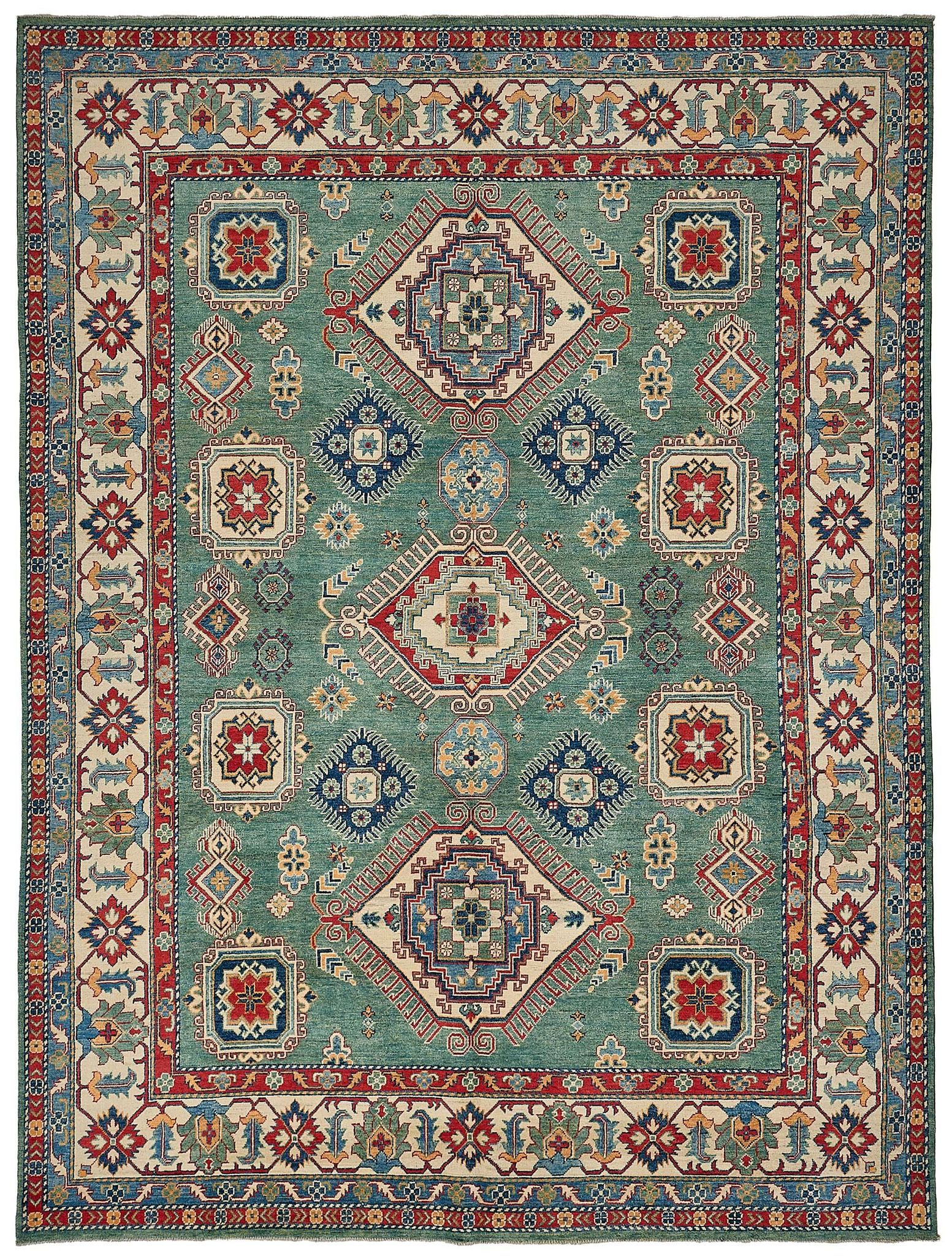 Turkish Handknotted Wool Oushak Rug 273 cm x 357 cm