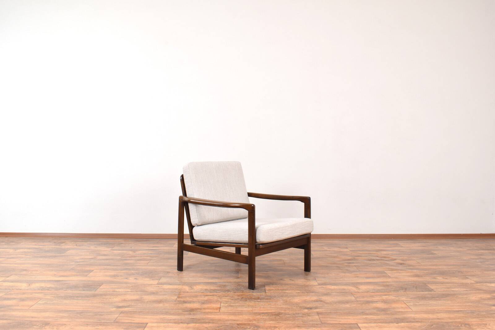Mid-Century Lounge Chairs by Z. Bączyk, 1960s, Set of 2