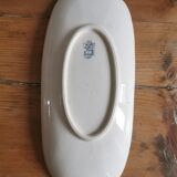 Serving dish in iron earth