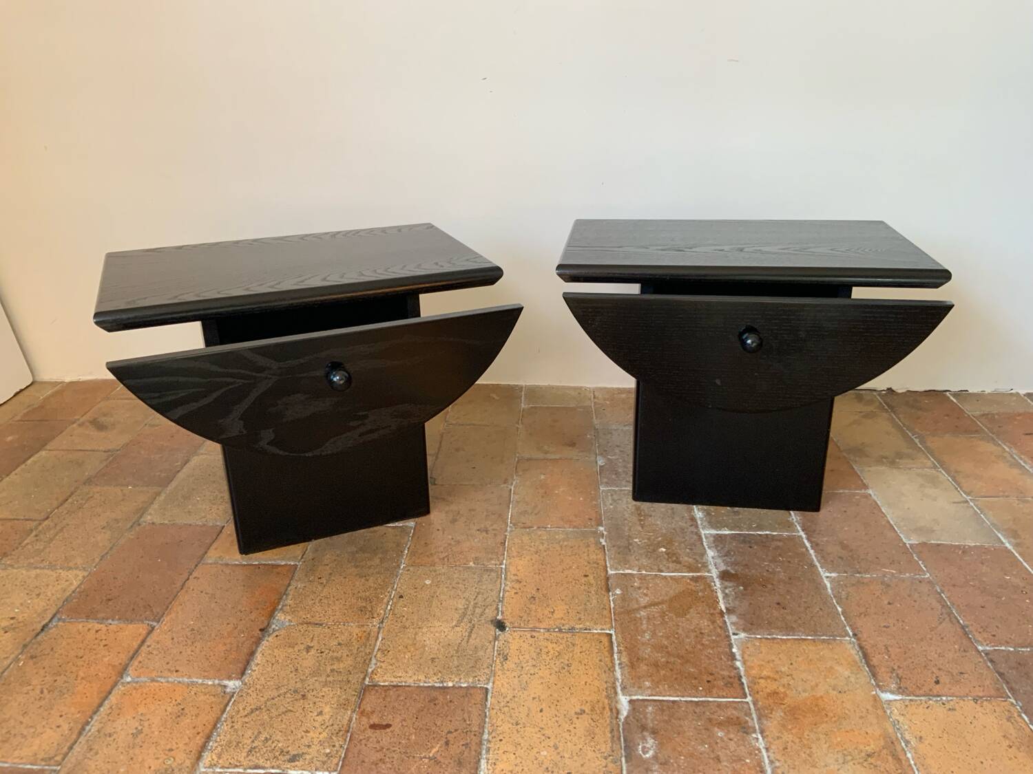 Vintage nightstands or bedside tables