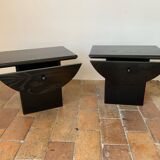 Vintage nightstands or bedside tables