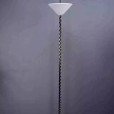 White floor lamp, Italian design from the 70s by Mauro Mazoll