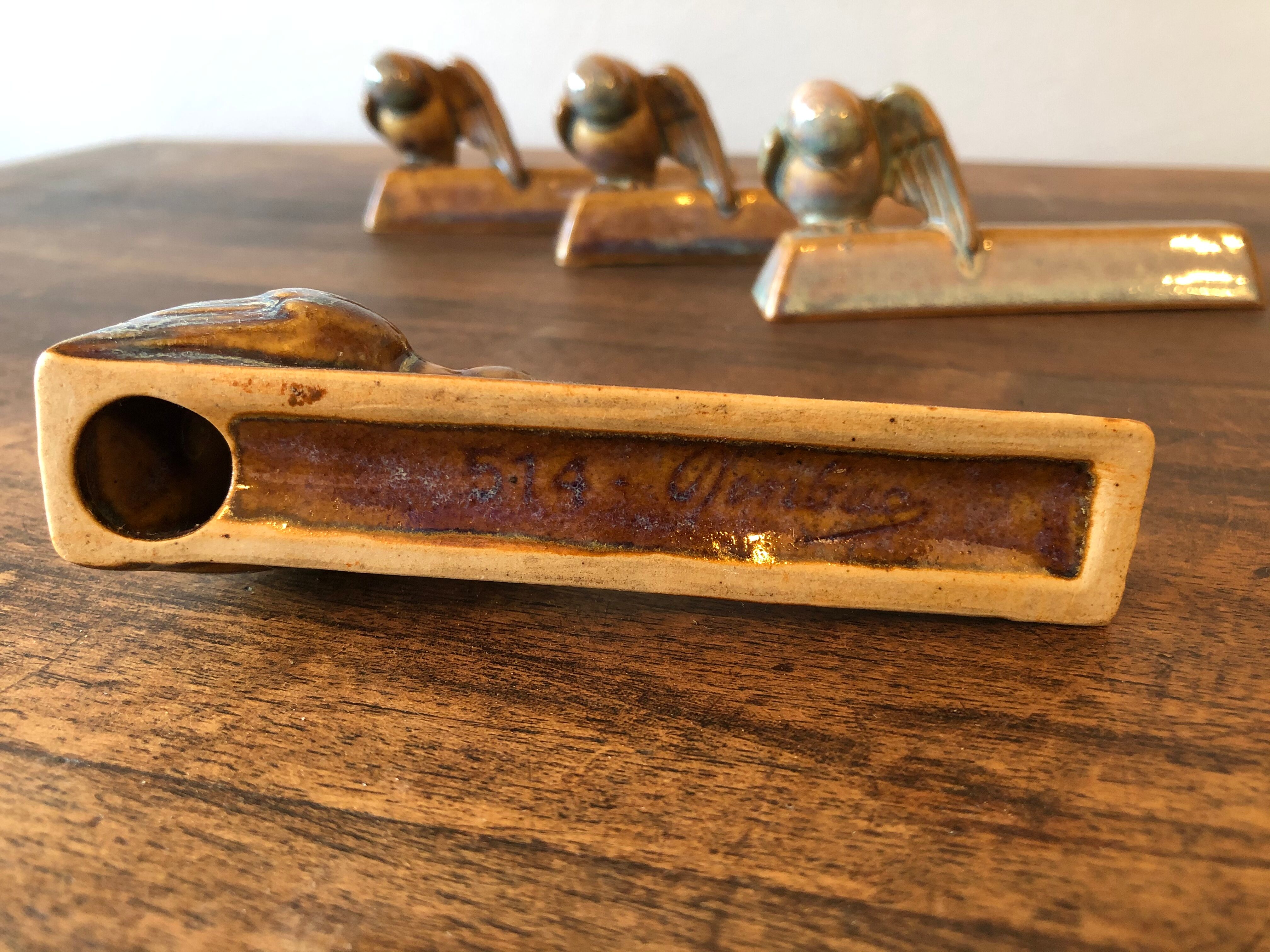 Set of 4 ceramic knife holders