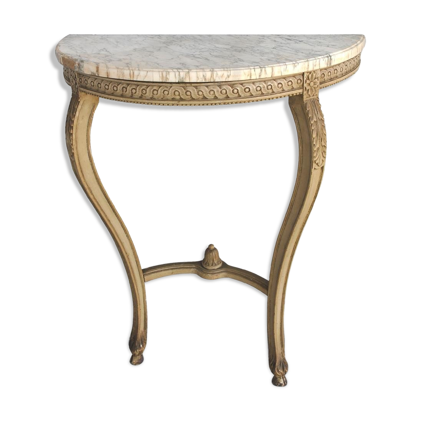 Lacquered console Louis XVI early twentieth