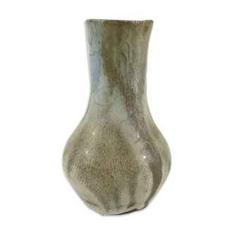 Tap sandstone vase by Eugene Lion